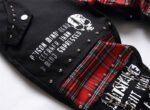 Stitching Patchwork Micro-elastic Rivet Hip Hop Pencil Pants Denim Trousers - Image 6