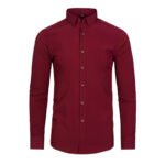 Full Elastic Force Non-ironing Men's Long-sleeved Shirt - Image 9