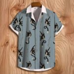 Summer Casual Printed Hawaiian Shirt Men's Vacation - Image 8