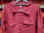 Casual Men Jacket Denim Button Shirt - Image 6