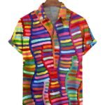 Summer Casual Printed Hawaiian Shirt Men's Vacation - Image 10