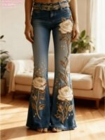 Fashionable Casual Women's Jeans - Image 4