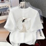 Printed T-Shirt Elegant And Understated Luxury-style