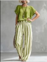 Short-sleeved Trousers Suit Summer Fashion - Image 8