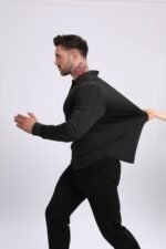 Ice-cool Silky-smooth Wrinkle-resistant Large-size Shirt - Image 9