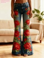 Fashionable Casual Women's Jeans - Image 3