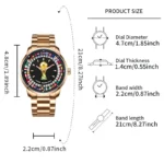 Famous Football Sports Quartz Watch 360 ° Rotating - Image 5