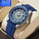 Fashion Color Bezel Watches Men - Image 5