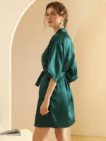 Custom Name Satin Robe - Image 3
