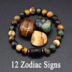 12 Zodiac Constellation Signs Bracelets