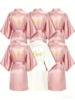 Custom Name Satin Robe - Image 5
