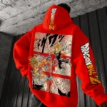 Dragon Ball Comics Co Branded Printed Hoodie