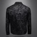 Men's Spring 2026 Casual Jacket Black Slim Fit - Image 3
