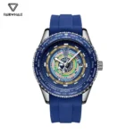Fashion Color Bezel Watches Men