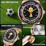 Famous Football Sports Quartz Watch 360 ° Rotating - Image 4
