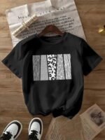 Printed Comfortable Casual T-shirt Pure Cotton - Image 8