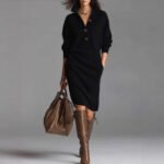 Fashion Warm Stand-up Collar V-neck - Image 10