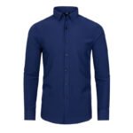 Full Elastic Force Non-ironing Men's Long-sleeved Shirt - Image 3