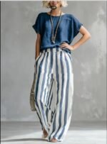 Short-sleeved Trousers Suit Summer Fashion - Image 7