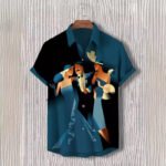Summer Casual Printed Hawaiian Shirt Men's Vacation - Image 9