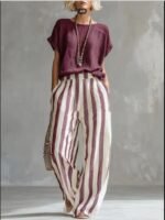 Short-sleeved Trousers Suit Summer Fashion - Image 5