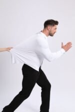 Ice-cool Silky-smooth Wrinkle-resistant Large-size Shirt - Image 6