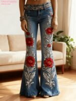 Fashionable Casual Women's Jeans - Image 6