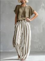 Short-sleeved Trousers Suit Summer Fashion - Image 2