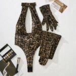 Popular Jumpsuit Gloves Leggings Suit - Image 5