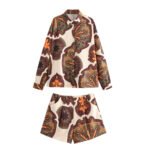Vacation Style Loose Casual Shorts Two-piece Set - Image 6