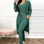 Women's Casual Suit High Waist Slip-on