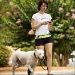 Hands Free Dog Leash Pet Walking And Training Belt With Shock Absorbing Bungee Leash For Up To 180lbs Large Dogs Phone Pocket And Water Bottle Holder - Image 4