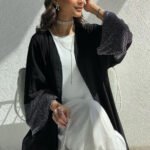 MQ085 Cardigan Abaya - Image 9