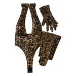 Popular Jumpsuit Gloves Leggings Suit - Image 3