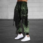 Drawstring Elastic Waist Retro Harem Pants With 3D Animal Print Mens Athletic Trousers - Image 7