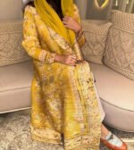 Womens Fashion Dubai Traditional Muslim Abaya Elegant Pleated Skirt - Image 5