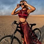 Knitted Elegant Tassel Long Dress Beach Two-Piece Set - Image 4