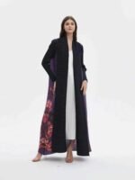 Womens Fashion Dubai Traditional Muslim Abaya Elegant Pleated Skirt - Image 6