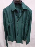 Men's Shirt Business Button Down Shirt Summer Solid Color Long Sleeve Lapel Vacation Shirt Fashion Temperament Casual Tops - Image 3