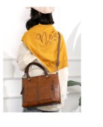 Retro Large-capacity Handbags Simple Crossbody Shoulder Bags For Women - Image 10