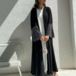 MQ085 Cardigan Abaya