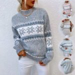 Winter Snowflake Sweater Fashion