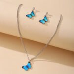 Earring Necklace Bracelet Combination Suit - Image 5