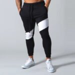 Stitching Sports And Leisure Basketball Trousers - Image 2