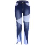 Summer New Patchwork Women's Denim Pants - Image 2