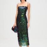 Fashion Lady Sequin Irregular Dress - Image 6