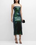 Fashion Lady Sequin Irregular Dress - Image 7