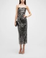 Fashion Lady Sequin Irregular Dress - Image 3