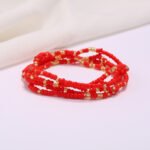 Women's Colorful Beaded Elastic Waist Chain - Image 5