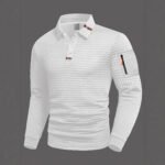 Patchwork Checkerboard Fashion Men's Casual Sports Polo Shirt - Image 10